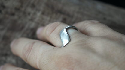 Ultimatum - Solid Sterling Silver Statement Ring - Image 6