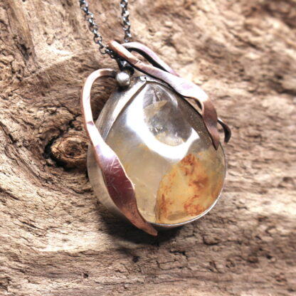 Perla de mi huerta - Sterling Silver, Copper, Citrine