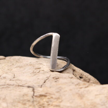 Life on the Edge - Solid Sterling Statement Ring - Image 3