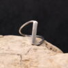 Life on the Edge - Solid Sterling Statement Ring - Image 3