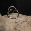 Inwards- Solid Fine Silver Statement Ring - Image 4