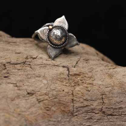 Mi flor linda - Solid Sterling Silver Statement Ring - Image 2