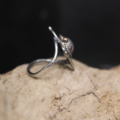 Mi flor linda - Solid Sterling Silver Statement Ring - Image 3