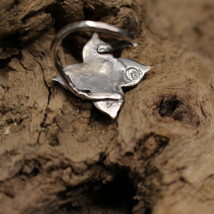 Mi flor linda - Solid Sterling Silver Statement Ring - Image 8