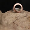 Oh! - Solid Sterling Silver and Copper Statement Ring - Image 4