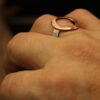Oh! - Solid Sterling Silver and Copper Statement Ring - Image 8