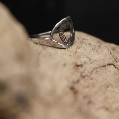 Iris - Sterling and Copper Statement Ring