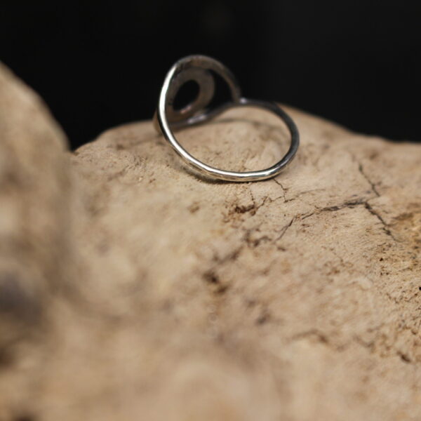 Iris - Sterling and Copper Statement Ring - Image 4