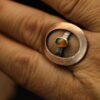 Coat of Arms- Solid Sterling Silver, Copper and Ethiopian Opal. - Image 6