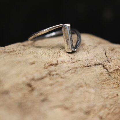 Life on the Edge - Solid Sterling Statement Ring - Image 5