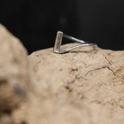 Life on the Edge - Solid Sterling Statement Ring - Image 7