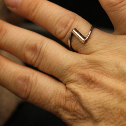 Life on the Edge - Solid Sterling Statement Ring - Image 11