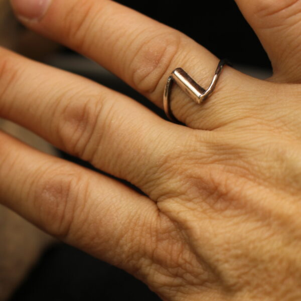 Life on the Edge - Solid Sterling Statement Ring - Image 11