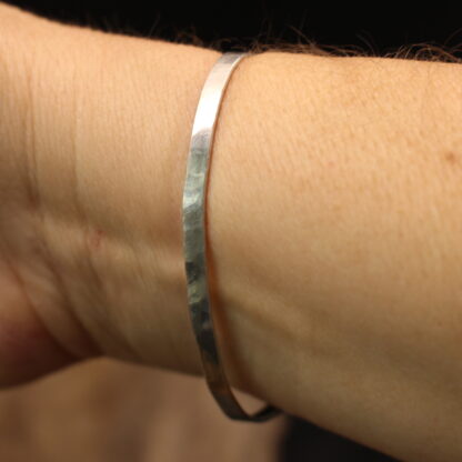 Perfect Vision - Copper, Sterling Silver and Clear Quartz Bracelet. - Image 7