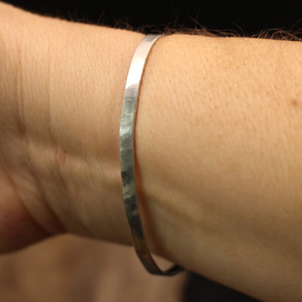 Perfect Vision - Copper, Sterling Silver and Clear Quartz Bracelet. - Image 7