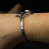 Black Ivy in Bloom - Sterling Silver and Onyx Bracelet. - Image 6
