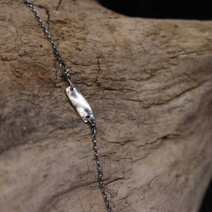 Moss Crox - Sterling Silver, Moss Agate Gemstone Necklace - Image 4