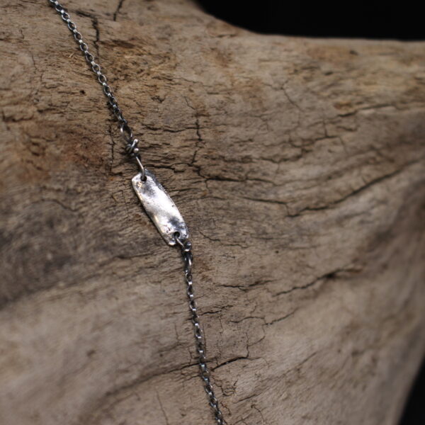 Moss Crox - Sterling Silver, Moss Agate Gemstone Necklace - Image 4