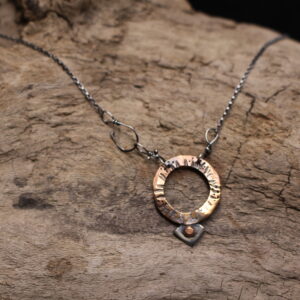 New Gender - Sterling Silver and Copper Necklace