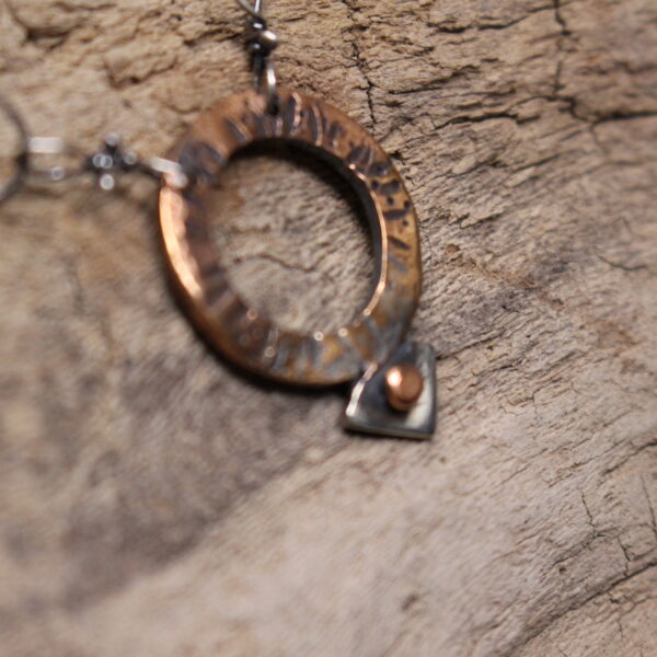 New Gender - Sterling Silver and Copper Necklace - Image 4