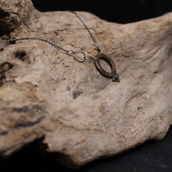 New Gender - Sterling Silver and Copper Necklace - Image 5