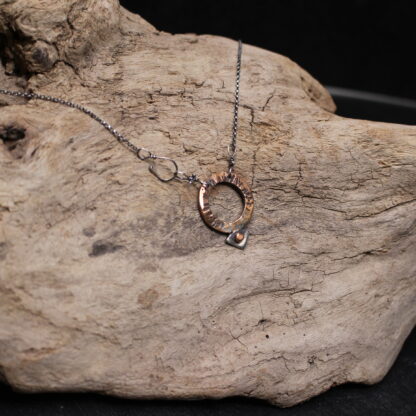 New Gender - Sterling Silver and Copper Necklace - Image 6