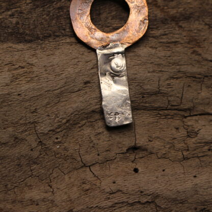 Gender Nouveao - Sterling Silver and Copper Necklace - Image 5