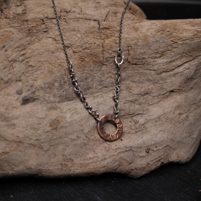 Life Itself - Sterling Silver and Copper Necklace (Copy) - Image 2