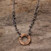 Life Itself - Sterling Silver and Copper Necklace (Copy)