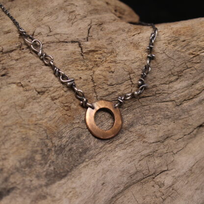 Life Itself - Sterling Silver and Copper Necklace (Copy) - Image 5