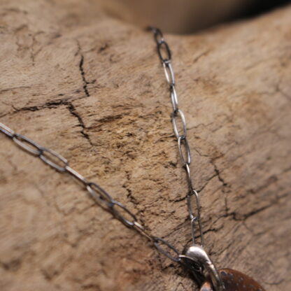 Queen of Broken Hearts - Sterling Silver and Copper Necklace - Image 5