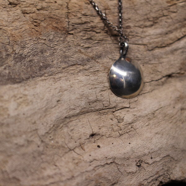 Lovely Scoop - Sterling Silver and Copper Necklace - Image 5