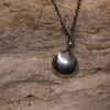 Lovely Scoop - Sterling Silver and Copper Necklace - Image 6
