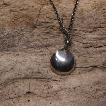 Lovely Scoop - Sterling Silver and Copper Necklace - Image 6