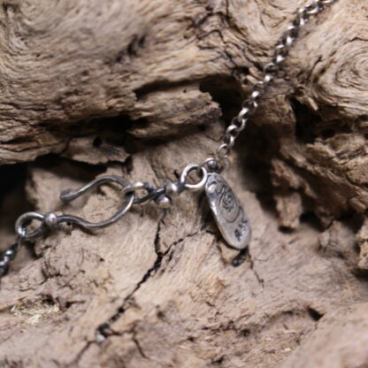 Whimsical Yang - Sterling Silver and Copper Necklace - Image 4