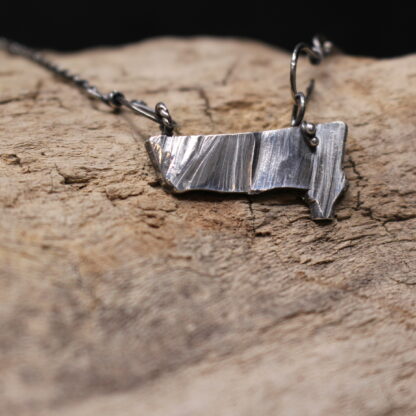 Perito Moreno - Sterling Silver Minimalistic Necklace