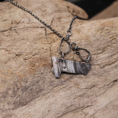 Perito Moreno - Sterling Silver Minimalistic Necklace - Image 6