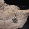 Refuge Under the Waves- Sterling Silver and Copper Necklace - Image 3
