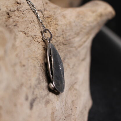 Refuge Under the Waves- Sterling Silver and Copper Necklace - Image 9