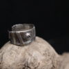 Oceans Inside- Solid Rustic Fine Silver Ring (Labradorite Gemstone) - Image 11